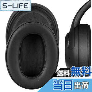 �y���������zGeekria �C���[�p�b�h�݊��� �p�b�h �\�j�[ Sony WH-XB900N/ WH-CH710N/ WH-CH720N/ WH-RF400/ MDR-RF895RK �w�b�h�z���ɑΉ� �p�b�h �C���[/�C���[�J�b�v (�v���e�C�����U�[/�u���b�N)