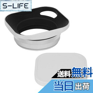 �y���������zHaoge LH-ES3 �����`���^�������Y�t�[�h �z���[�A�E�g�݌v49mm�A�_�v�^�[�����O�t �L���b�v�t for FinePix X100 X100S X100T X70 X100F X100V �J�����p �u�������� LH-X100 AR-X100 LH-X70 ��V���o�[
