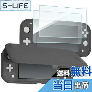 �y���������zProCase �X�C�b�`���C�g �t���b�v�P�[�X [�K���X2���t��] �X���� �N���A�\�t�gTPU �J�o�[ �ϏՌ� �ی�J�o�[ �Ή��@��F �X�C�b�`���C�g 2019 �|�O���[