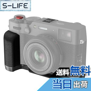 �y���������zSmallRig �Ή� X100VI / X100V��p L���^�n���h�� �A���J�p�N�C�b�N�����[�X�v���[�g���� �y�ʃV���R���T�C�h�n���h�� �V���b�^�[�{�^���ƃz�b�g�V���[�J�o�[�t�� �n���h�O���b�v (