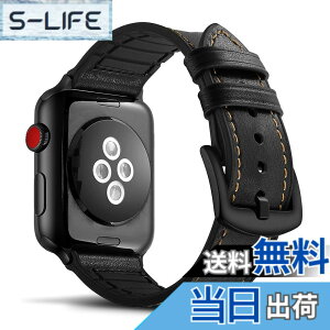 �y���������z�R���p�`�u�� Apple Watch �o���h 41mm 40mm 38mm �{�v�V���R�[���n�C�u���b�h�f�U�C�������o���h Apple Watch SE2 SE �V���[�Y9 8 7 6 5 4 3 2 1 �p (�u���b�N)