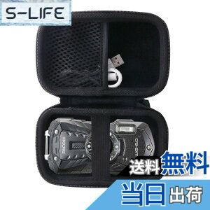 �y���������zWERJIA ���[�P�[�X �݊��� RICOH���R�[WG-90/WG-80/WG-70/WG-60/WG-50/WG-40�f�W�^���J������p���[�P�[�X (storage case)