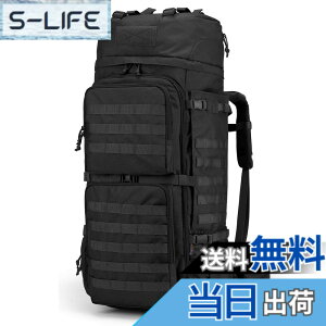 �y���������z[Mardingtop] 75L �~���^���[ �o�b�N�p�b�N ��e�� �o�R �����b�N �^�N�e�B�J�� �o�b�O MOLLE �R�p �����b�N�T�b�N �L�����v �g���b�L���O ���s �h�� ���C���J�o�[�t��