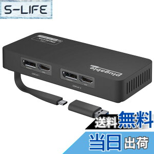�y���������zPlugable USB-C �ϊ��O���t�B�b�N�A�_�v�^�A�f�B�X�v���C�ϊ� Windows�AMac �p �f���A�� 4K HDMI ����� DisplayPort�AUSB 3.0�AUSB Type-C �Ή�