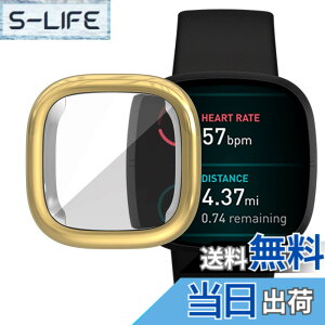�y���������zFitbit Versa 3 �P�[�X Fitbit Sense �\�t�g�P�[�X�yELMK�z�S�ʕی� �ϏՌ� �_�炩�� ���b�L �E���ȒP TPU �E�I�b�` �ی�P�[�X �����^ �J�o�[ �t�B�b�g�r�b�g Versa3 / Sense �o���p�[ �Ή��i
