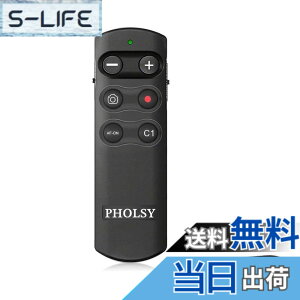 �y���������zPHOLSY RMT-P1BT �J���� ���C�����X �����R�� �����[�Y �����[�g�R���g���[���[ Bluetooth �����[�g�X�C�b�` Sony �p a1 a6400 a6600 a6700 a7C a7M3 a7M4 a7RM3 a7RM4 a7SM3 a9M2 RX0M2 RX100M7 ZV-1 ZV-E10