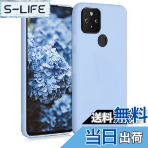 �y���������zkwmobile �X�}�z�P�[�X Google Pixel 5�Ή� �P�[�X - �ϏՌ� ����~�� �\�t�g TPU �V���R�� - ���C�g�u���[�}�b�g