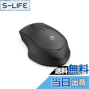 �y���������zHP �}�E�X �É��N���b�N BlueLED ���� ���C�����X HP 280 ���C�����X�}�E�X �d�r�����ő�18�J�� �G���S�m�~�N�X �u���b�N(�^��:19U64AA#UUF) Mac Windows PC MacBook�Ή��y�������K�i�z