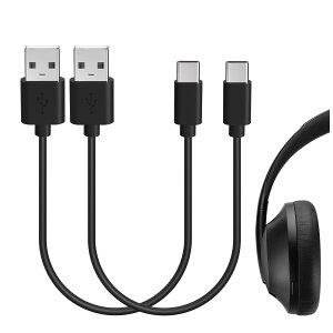 �y���������zGeekria �[�d�P�[�u�� �݊��� Type-C �[�d�R�[�h USB to USB-C �{�[�Y Bose Ultra Open Earbuds, SoundLink Plus, QC Ultra, QCSE, QC45, Earbuds II, 700ANC �ɑΉ� (��/30cm 2�p�b�N)