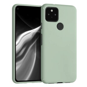 �y���������zkwmobile �X�}�z�P�[�X Google Pixel 5�Ή� �P�[�X - �ϏՌ� ����~�� �\�t�g TPU �V���R�� - �O���[���O���[