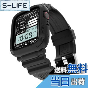 �y���������zelkson �A�b�v���E�H�b�`�o���h Apple Watch 41mm 40mm �o���p�[�P�[�X�t�� ���ȃ����Y�o���h Apple Watch SE iWatch Series 9 8 7 6 5 4�p, Quattro Pro Series �X�|�[�c�~���^���[�ی�P�[�X �v���e�N