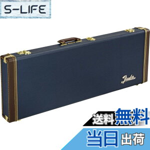 �y���������zFender �t�F���_�[ �n�[�h�P�[�X Classic Series Wood Case Strat/Tele, Navy Blue