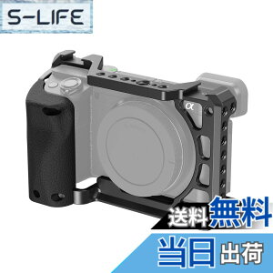 �y���������zSmallRig A6100 / A6300 / A6400�p�P�[�W �V���R���n���h�O���b�v �����l�W�� �R�[���h�V���[ �N�C�b�N�����[�X�v���[�g�t�� Sony�Ή�Alpha 6100 / Alpha 6300 / Alpha 6400�p 3164B