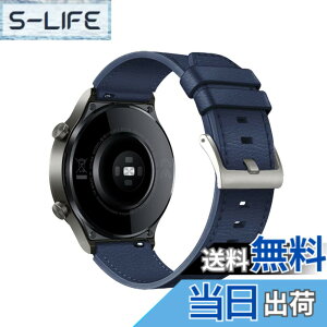 �y���������z[Comtax] ���U�[���v�o���h�� HUAWEI Watch GT2 PRO�ƌ݊����X�}�[�g�E�H�b�`�����p�X�g���b�v (�_�b�N�u���[)