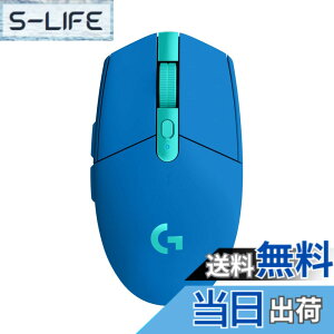 �y���������zLogicool G �Q�[�~���O�}�E�X G304 LIGHTSPEED ���C�����X �}�E�X G304-BL �y�� 99g HERO 12K�Z���T�[ 6�v���O�����{�^�� 250���ԘA���g�p�\ �u���[ PC windows mac �������K�i �y �t�@�C�i���t