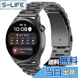 �y���������zFor garmin forerunner 265/965/Huawei Watch GT3 46mm/3 /3 Pro �o���h22mm Huawei Watch GT 46mm/GT 2 46mm/GT �����o���h ���� �����X�e�����X ���߉\ �r�W�l�X��Huawei Watch 2 Classic/2 Pro �����o���h�i�u���b