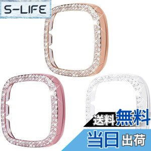 �y���������zMiimall�y3������zFitbit Versa 3/sence ��p�P�[�X �t�B�b�g�r�b�g Versa3 �J�o�[ ���C���X�g�[���t�� �C�菝�h�~ PC�ޗ� �y�� �h�Ռ� ������� Fitbit sence �ی�P�[�X�i���[�Y�S�[���h+�N