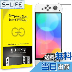 �y���������zJETech �����K���X�t���ی�t�B���� Nintendo Switch �L�@EL�p(OLED���f��) 7�C���` 2021�N���� 2���Z�b�g