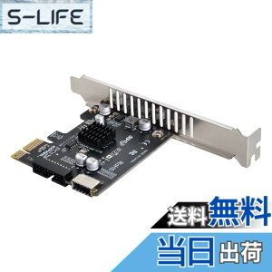 �y���������zNFHK 5Gbps Type-E USB 3.1 �t�����g�p�l���\�P�b�g& USB 3.0 - PCI-E 1X Express�J�[�h VL805�A�_�v�^�[ �}�U�[�{�[�h�p
