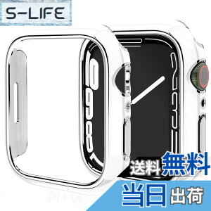 �y���������zMiimall �Ή� Apple Watch 8 45mm/7 45mm�P�[�X �A�b�v���E�H�b�`�V���[�Y 8 2022/7 �P�[�X PC�ގ��I�V�����݌v ���h�~ �h�o �y�� �h�Ռ� �ی�o���p�[ Apple Watch Series 7 ���ʃJ�o�[�i45mm|�z��