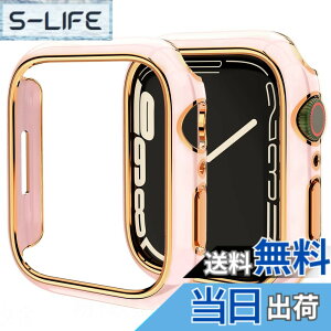 �y���������zMiimall �Ή� Apple Watch 8 45mm/7 45mm�P�[�X �A�b�v���E�H�b�`�V���[�Y 8 2022/7 �P�[�X PC�ގ��I�V�����݌v ���h�~ �h�o �y�� �h�Ռ� �ی�o���p�[ Apple Watch Series 7 ���ʃJ�o�[�i45mm|�s��