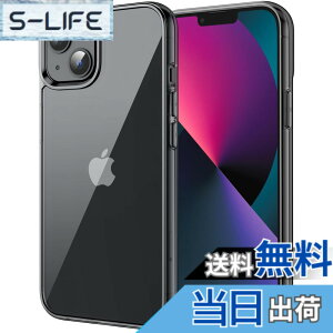 �y���������zJETech iPhone13 mini �ی�P�[�X(5.4�C���`��p) ���΂݂Ȃ� �Ռ��z�� �o���p�[�J�o�[ �����h�~ �N���A�o�b�N (�~�b�h�i�C�g)