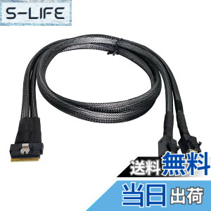 �y���������zNFHK PCI-E �E���g���|�[�g �X�������C�� SAS �X���� 4.0 SFF-8654 8i 74�s�����f���A�� SFF-8643 4i Mini SAS HD�P�[�u�� PCI-Express