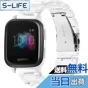 �y���������z�����o���h For Garmin Venu SQ Music/Garmin Venu �o���h Garmin ForeAthlete 245 �����o���h 20mm�ʗp�o���h �o���h �����ގ� ���߉\ Approach S40 �����o���h �x���g(�N���A)