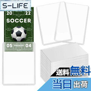�y���������zMINGYI TECH �d�݃P�[�X�g���J �g�b�v���[�_�[ ���M�����[ �J�[�h���[�_�[ �g���[�f���O�J�[�h ���[ �ۊ� PVC�f�� �܂� �L�Y�h�~ ������ �N���A�z���C�g(30���Z�b�g)