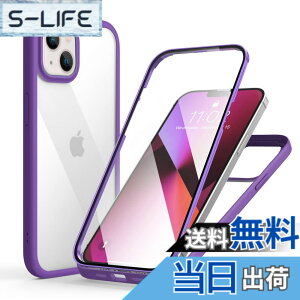 �y���������zMQman iPhone13mini �P�[�X �O�ʃK���X+�w�ʃK���X 360°�S�ʕی� 100����ʃ^�b�`���x �ϏՌ� �����K���X �t�����g+�o�b�N�v���[�g �y�� ���C�����X�[�d�Ή� �O�� ���� �J�o�[ (iphone13mi