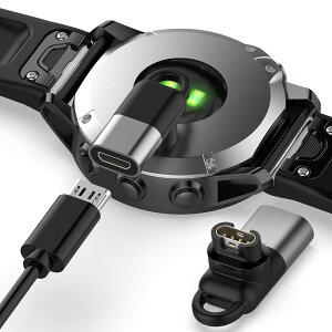 �y���������zMiimall Garmin(�K�[�~��)�ɓK������ϊ��A�_�v�^�[ L�^ Type-A �p Micro Approach s70 /Instinct 2X/2S/Forerunner 965/265/255 �v���O �ϊ��}�C�N�� �}���[�d ForeAthlete 245/Fenix 7/7S/7X/Venu 2/2S/2 Plus�Ή�(�O