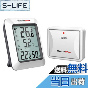 �y���������zThermoPro�T�[���v�� ���x�v �����x�v���C�����X ���O �������x�v �ō��Œቷ���x�l�\�� �����x LCD��t����� �u���|�����p�^�C�v �}�O�l�b�g�t TP-60S