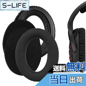 �y���������zGeekria �C���[�p�b�h Comfort �݊��� �p�b�h �[���n�C�U�[ Sennheiser GAME ONE/ZERO, PC 360/ 363D/ 373D �w�b�h�z���ɑΉ� �p�b�h �C���[/�C���[�J�b�v ���b�V���t�@�u���b�N (�u���b�N)