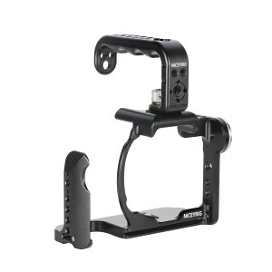 �y���������zNICEYRIG �J�����P�[�W �J�����g�b�v�n���h�� Sony A7M4/ILCE-7S3/��7R V/A7M5/ILCE �V���[�Y�Ή��P�[�W �A���~�j�E�������� -508