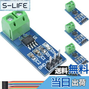 �y���������zDAOKAI 5 PC ACS712 5A �͈͓d���Z���T�[ ���W���[�� �`�b�v ACS712ELC-05B �z�[���d���Z���T�[ Arduino �p�f���|�� �P�[�u���t���d�����胂�W���[��