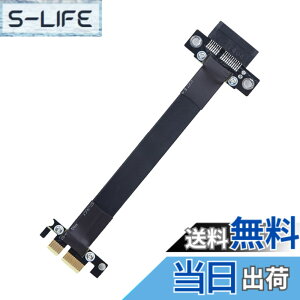 �y���������z10Gtek PCIE 3.0 �����P�[�u�� X1 to X1 �I�X-���X �X���b�g �X�g���[�g to �X�g���[�g �G�N�X�e���_�[���C�U�[�P�[�u�� ���h�~EMI�f�� 20cm(�S��24cm)