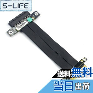 �y���������z10Gtek PCIE 3.0 �����P�[�u�� 4X to 4X �I�X-���X �X�g���[�g to �X�g���[�g �G�N�X�e���_�[���C�U�[�P�[�u�� ���h�~EMI �V�[���h 20cm(�S��24cm)