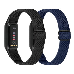�y���������zRunostrich �R���p�`�u�� Fitbit Luxe/Fitbit Luxe Special Edition SE �i�C�����e���X�|�[�c�o���h�����p�X�g���b�`�o���h �X�g���b�v �����\�ȐL�k���x���g �y�� �ʋC�� �X�gfor Fitbit Luxe fit