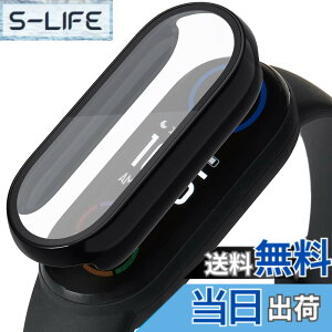 �y���������zMiimall�y�V�^��̌^�P�[�X�zXiaomi Mi Band 6/5/4/3 �P�[�X �S�ʕی� �w��h�~ PC+PET�ގ� �����ߗ� �Ռ��z�� ���h�~ �V���I�~ Mi Band 6 �J�o�[ �C�A�h�~ �E���ȒP �y�� ���^�i�u���b�N�j
