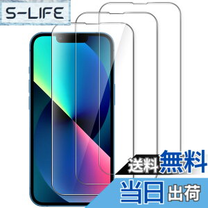 �y���������zJETech iPhone 17e (2026) / iPhone 16e / iPhone 13 / 13 Pro��p�S�ʕی�t�B���� 9H�����K���X�t�B���� �P�[�X�Ɋ��Ȃ� HD�N���A 6.1�C���`�f�B�X�v���C 3���Z�b�g