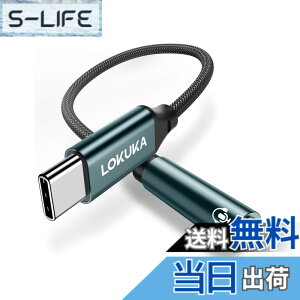 �y���������zLOKUKA usb c �C���z���W���b�N DAC���� �n�C���]�Ή� ���ϋv �ʘb/���ʒ���/���y�Đ��Ή� �C���z���ϊ��A�_�v�^ MacBook/iPad Pro/Air/Android/type c �@��p 20cm LC1