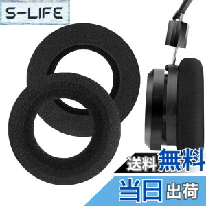 �y���������zGeekria �C���[�p�b�h Comfort �݊��� �p�b�h �O���h GRADO SR60, SR80, SR125, SR225, SR325, SR80e, M1, M2 �w�b�h�z���ɑΉ� �p�b�h �C���[/�C���[�J�b�v (�X�|���W/�u���b�N)