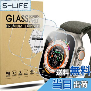 �y���������zSuoman for Apple Watch Ultra 3/2/1 49mm�K���X�t�B����(4��)�A�b�v���E�H�b�` �E���g��3/2/1 49mm�ی�t�B���� �C��h�~�A�ω����A�h�w���HD���d�x�����׃K���X�t�B����