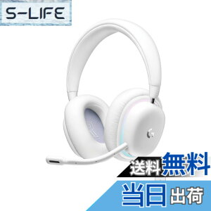 �y���������zLogicool G(���W�N�[�� G) �Q�[�~���O�w�b�h�Z�b�g G735 Bluetooth LIGHTSPEED ���C�����X 3.5mm�W���b�N 3��ނ̐ڑ��Ή� LIGHTSYNC RGB ���E�� BLUE VO!CE �}�C�N 273g �y�� PC �z���C�g G735WL �I�[��