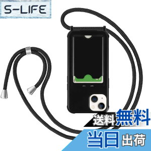 �y���������zPelanty for iPhone 13 �N���A�P�[�X for iPhone13 ��|���P�[�X �_��V���R�� �u���b�NTPU�o���p�[ �w�ʃJ�o�[ IC�J�[�h���[ �l�b�N �V�����_�[ �X�g���b�v�t�� �A�C�t�H��13 �J�o�[ ����