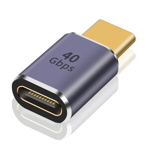 �y���������zPoyiccot USB Type C �����A�_�v�^ 40Gbps�AUSB-C �I�Xto ���X �A�_�v�^�A USB4.0 PD USB C �����R�l�N�^�y100 W/3A�}���[�d USB3.1 PD�Ή� 8K / 60Hz �zType-c �����A�_�v�^ ���d USB 4.0 /MacBook/MacBook Air ��