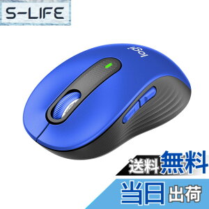 �y���������zLogicool Signature M650MBL ���C�����X�}�E�X �É� Bluetooth ���M�����[ �u���[ ���C�����X �}�E�X ���� Logi Bolt Unifying��Ή� windows mac iPad Android Chrome OS �X�N���[���z�C�[�� �����}�E�X ��