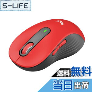 �y���������z���W�N�[�� Signature M650LRD ���C�����X�}�E�X �É� Bluetooth ���[�W ���b�h ���C�����X �}�E�X ���� Logi Bolt Unifying��Ή� windows mac iPad Android Chrome OS �X�N���[���z�C�[�� �����}�E�X 