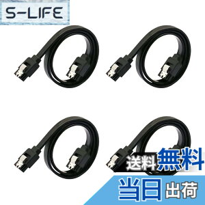 �y���������zSATA �P�[�u�� 0.8m�i�X�g���[�g�^�jSuptopwxm Sata3 �P�[�u�� 4�{�Z�b�g 6 Gbps�Ή� ���b�`�t�� SSD��HDD���� Sata3 �V���A�� ATA3 �P�[�u�� SSD �P�[�u�� ���b�h (0.8m, �u���b�N)