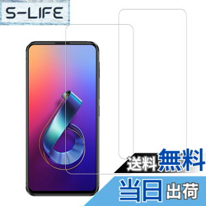 �y���������z�y2���Z�b�g�zKPNS ���{�f�ސ� �����K���X ASUS Zenfone 6 ZS630KL �p �K���X�t�B���� �����K���X �J�o�[ �ی�t�B����